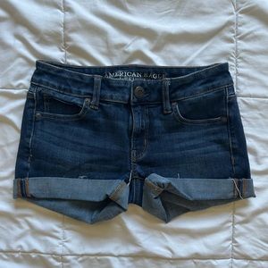 American Eagle Midi Jean Shorts